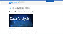 Desktop Screenshot of blog.zombal.com