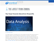Tablet Screenshot of blog.zombal.com